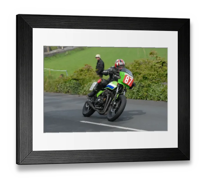 Framed Print : Anthony Redmond (Kawasaki) 2010 Pre TT Classic Framed Print : Anthony Redmond (Kawasaki) 2010 Pre TT Classic