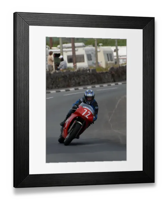 Framed Print : Tony Russell (Yamaha) 2010 Pre TT Classic Framed Print : Tony Russell (Yamaha) 2010 Pre TT Classic