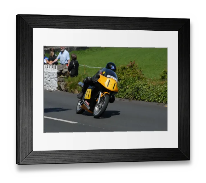 Framed Print : Ken Davis (Seeley G50) 2010 Pre TT Classic Framed Print : Ken Davis (Seeley G50) 2010 Pre TT Classic