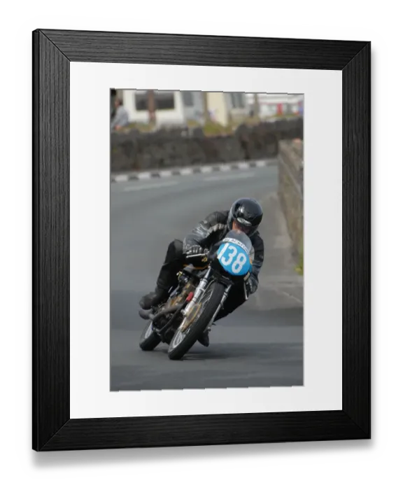 Framed Print : Nick Penny (AJS) 2010 Pre TT Classic Framed Print : Nick Penny (AJS) 2010 Pre TT Classic