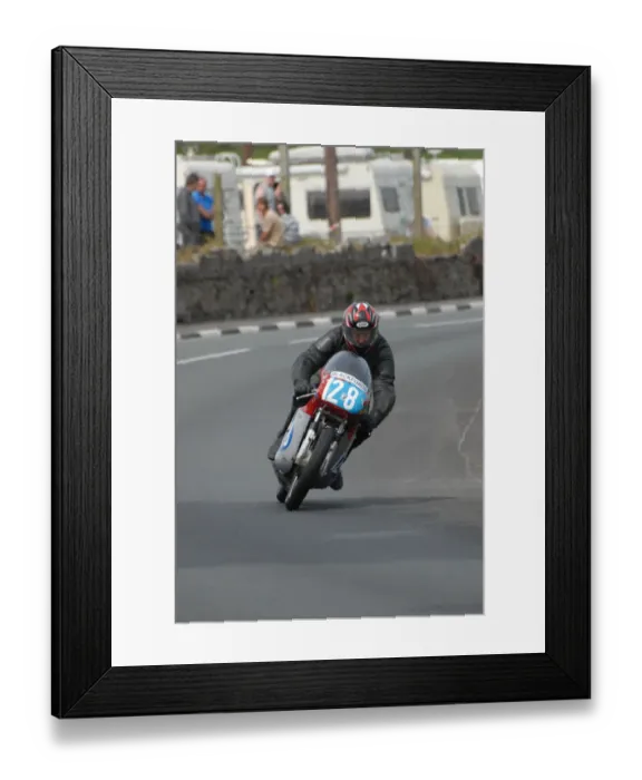 Framed Print : Harold Bromiley (Bultaco) 2010 Pre TT Classic Framed Print : Harold Bromiley (Bultaco) 2010 Pre TT Classic