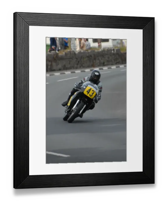 Framed Print : Edward Poole (Norton) 2010 Pre TT Classic Framed Print : Edward Poole (Norton) 2010 Pre TT Classic