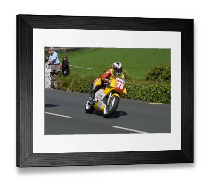 Framed Print : Roger Hurst (Yamaha) 2010 Pre TT Classic Framed Print : Roger Hurst (Yamaha) 2010 Pre TT Classic