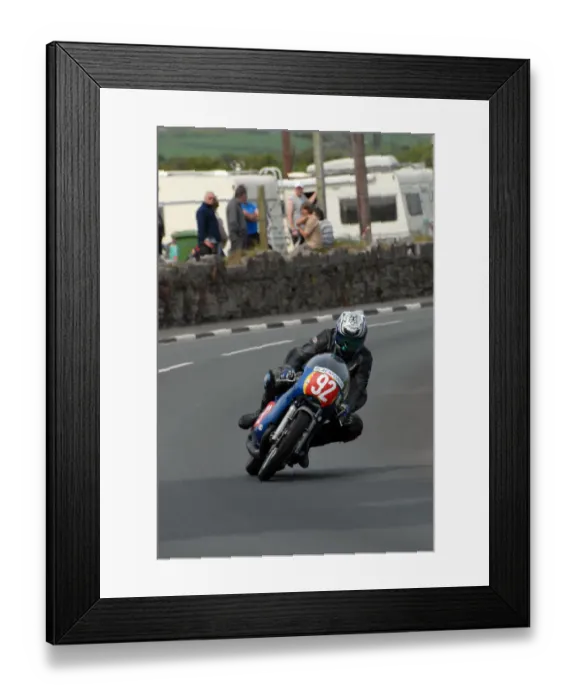 Framed Print : Mike Noble (Yamaha) 2010 Pre TT Classic Framed Print : Mike Noble (Yamaha) 2010 Pre TT Classic
