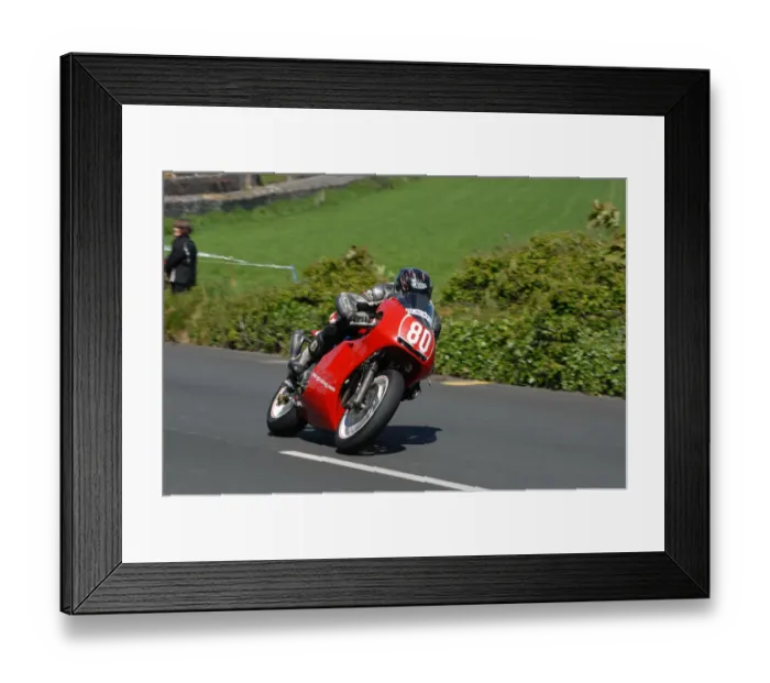Framed Print : Mike Hose (RGB Triumph) 2010 Pre TT Classic Framed Print : Mike Hose (RGB Triumph) 2010 Pre TT Classic
