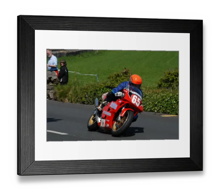Framed Print : Brian Mateer (Yamaha) 2010 Pre TT Classic Framed Print : Brian Mateer (Yamaha) 2010 Pre TT Classic
