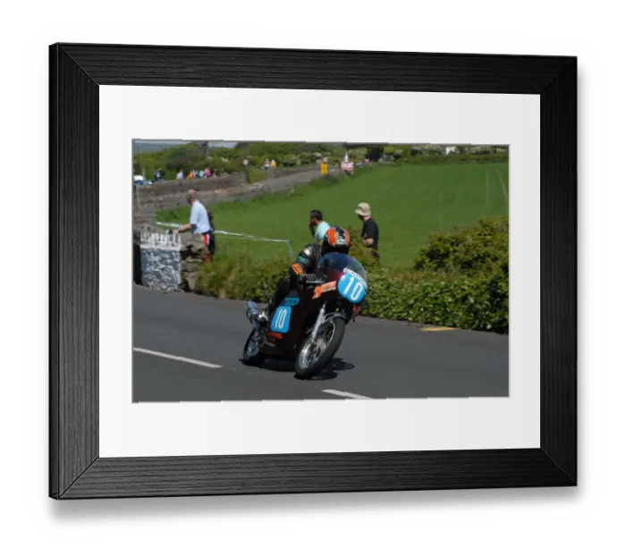 Framed Print : Alec Whitwell (Bates Honda) 2010 Pre TT Classic Framed Print : Alec Whitwell (Bates Honda) 2010 Pre TT Classic
