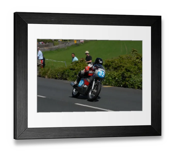 Framed Print : Steve Ferguson (Honda) 2010 Pre TT Classic Framed Print : Steve Ferguson (Honda) 2010 Pre TT Classic