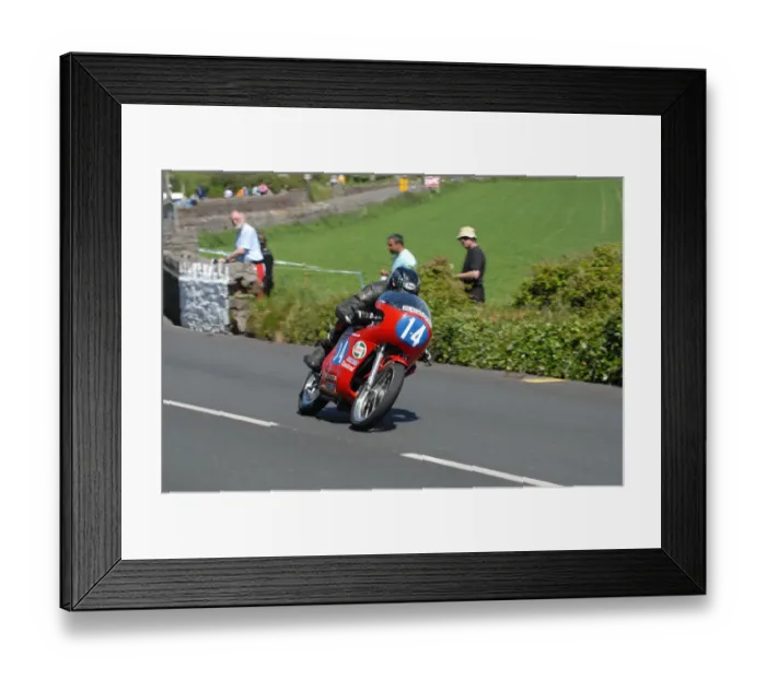 Framed Print : Dave Madsen-Mygdal (Gimbert Honda) 2010 Pre TT Classic Framed Print : Dave Madsen-Mygdal (Gimbert Honda) 2010 Pre TT Classic