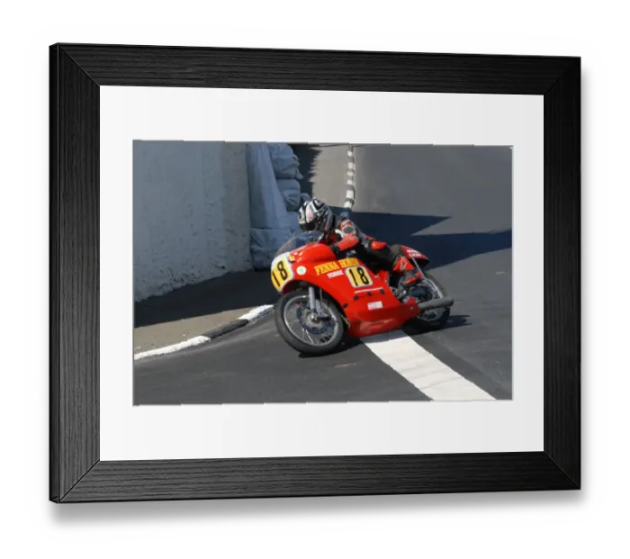 Framed Print : Jamie Coward (Fenna Honda) 2010 pre Classic TT Framed Print : Jamie Coward (Fenna Honda) 2010 pre Classic TT