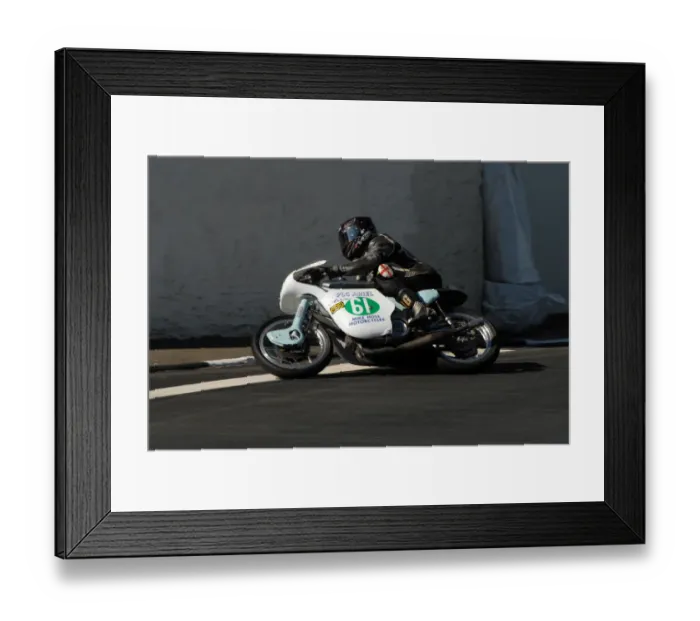 Framed Print : Mike Hose (Ariel) 2010 pre Classic TT Framed Print : Mike Hose (Ariel) 2010 pre Classic TT