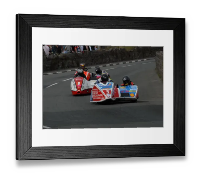 Framed Print : Greg Lambert & Gary Partridge (GLR Honda) 2009 Southern 100 Framed Print : Greg Lambert & Gary Partridge (GLR Honda) 2009 Southern 100