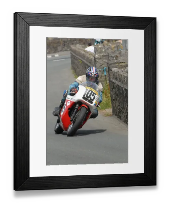 Framed Print : Alan Phillips (Rob North BSA) 2009 Southern 100