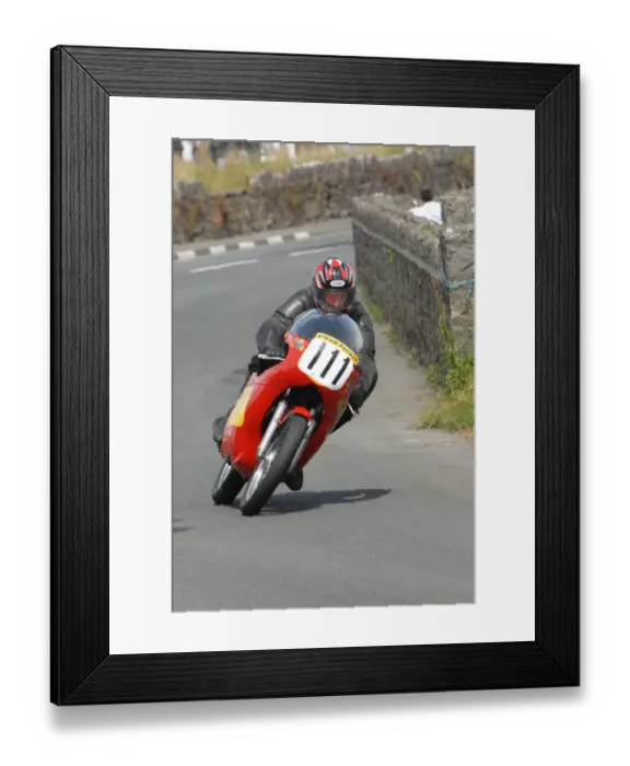 Framed Print : Harold Bromiley (Cowles Matchless) 2009 Southern 100 Framed Print : Harold Bromiley (Cowles Matchless) 2009 Southern 100