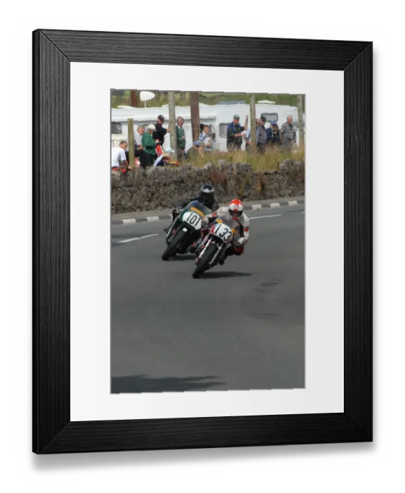Framed Print : Jamie O Brien (Suzuki) and Dave Madsen-Mygdal (Triumph) 2009 Southern 100 Framed Print : Jamie O Brien (Suzuki) and Dave Madsen-Mygdal (Triumph) 2009 Southern 100