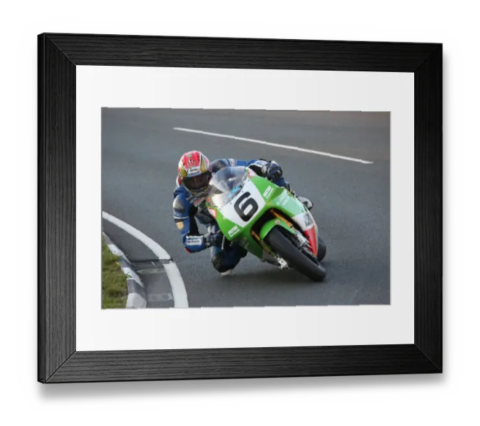 Framed Print : Dan Kneen (Kawasaki) 2016 Superbike Classic TT Framed Print : Dan Kneen (Kawasaki) 2016 Superbike Classic TT