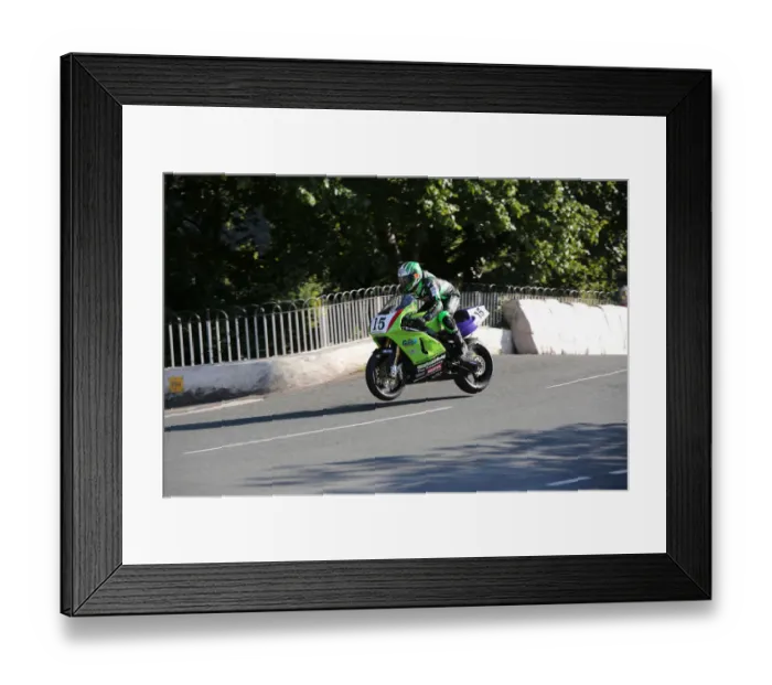 Framed Print : Horst Saiger (Kawasaki) 2015 Formula 1 Classic TT Framed Print : Horst Saiger (Kawasaki) 2015 Formula 1 Classic TT