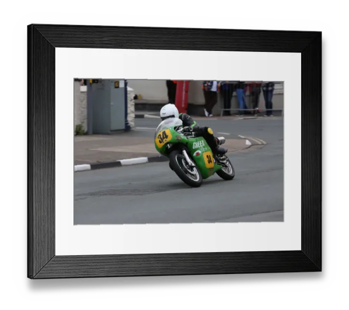 Framed Print : Bob Owen (Seeley) 2015 Senior Classic TT Framed Print : Bob Owen (Seeley) 2015 Senior Classic TT