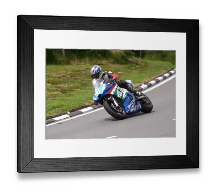 Framed Print : Stefano Bonetti (Yamaha) 2004 Production 600 TT Framed Print : Stefano Bonetti (Yamaha) 2004 Production 600 TT