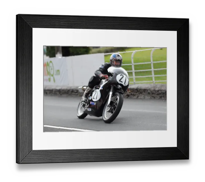 Framed Print : Neil May (Molnar) 2011 Junior Classic Manx Grand Prix Framed Print : Neil May (Molnar) 2011 Junior Classic Manx Grand Prix