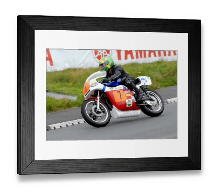 Framed Print : Chris McGahan (BSA) 2011 Classic Superbike Manx Grand Prix Framed Print : Chris McGahan (BSA) 2011 Classic Superbike Manx Grand Prix