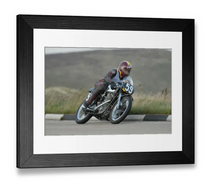 Framed Print : Stuart Robinson (BSA) 2009 Senior Classic Manx Grand Prix Framed Print : Stuart Robinson (BSA) 2009 Senior Classic Manx Grand Prix