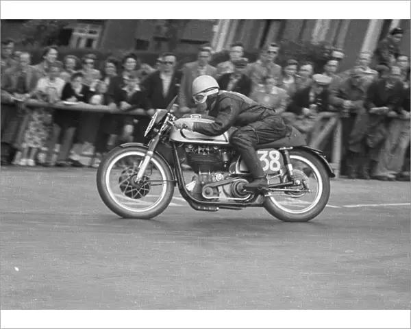 George Brown (Norton) 1952 Senior TT