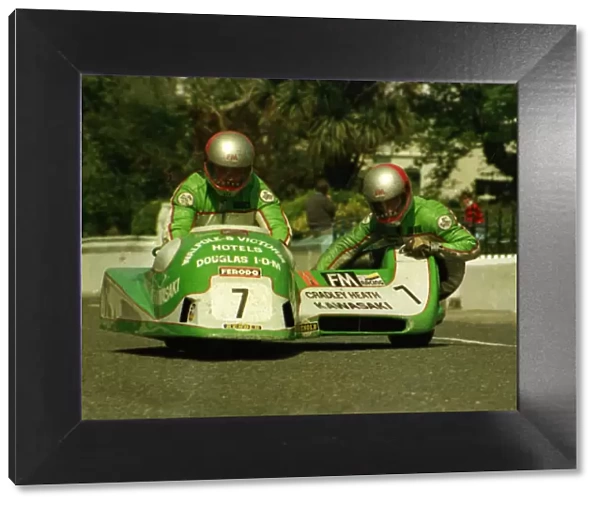 Warwick Newman & Eddie Yarker (Ireson) 1986 Sidecar TT