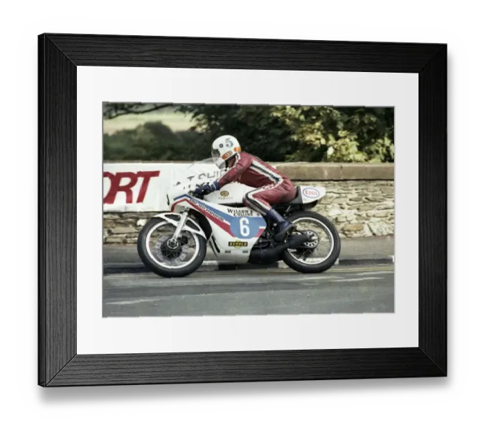 Framed Print : Ronnie Russell (Yamaha) 1978 Junior Manx Grand Prix Framed Print : Ronnie Russell (Yamaha) 1978 Junior Manx Grand Prix