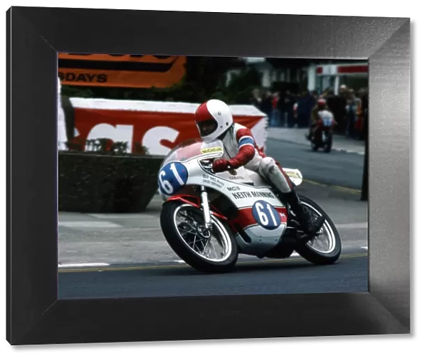 Doug Randall (Yamaha) 1977 Junior TT