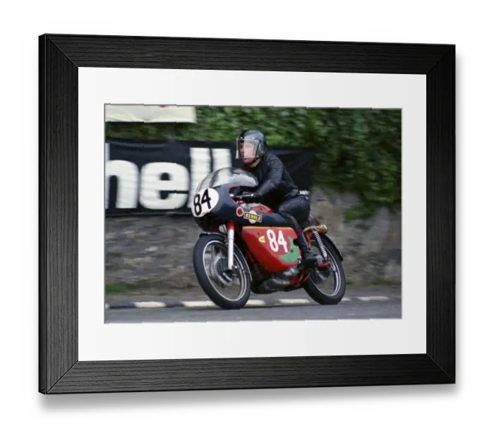 Framed Print : Bob Ware (Ducati) 1973 Production TT Framed Print : Bob Ware (Ducati) 1973 Production TT