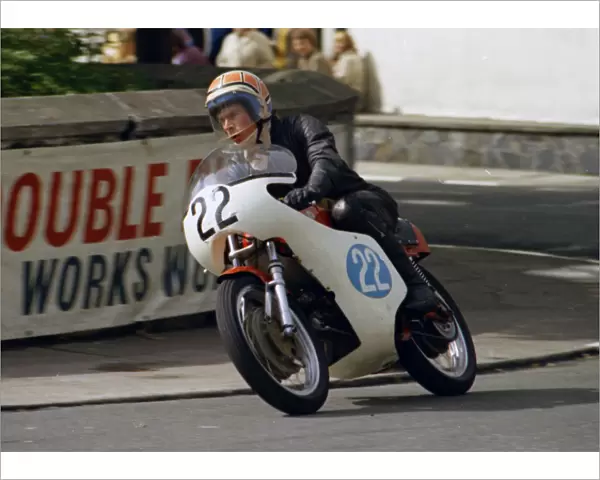 Geoff Taylor (Aermacchi) 1974 Junior Manx Grand Prix