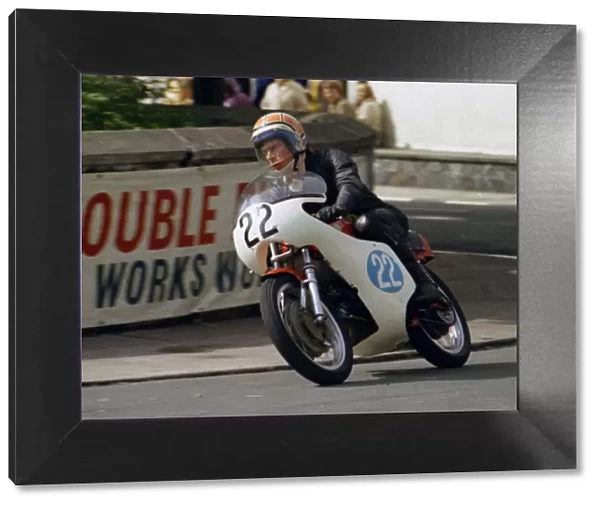 Geoff Taylor (Aermacchi) 1974 Junior Manx Grand Prix