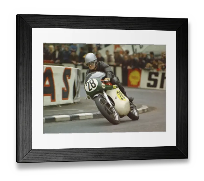 Framed Print : Norman Price (Norton) 1971 Senior TT Framed Print : Norman Price (Norton) 1971 Senior TT