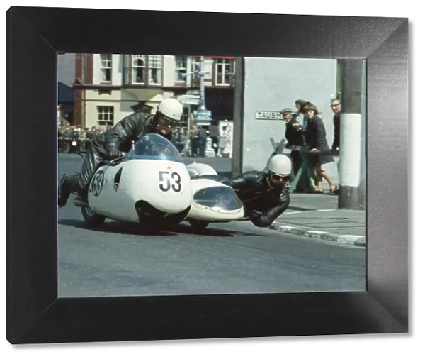 Ron Smith & J Wilson (Triumph) 1967 Sidecar TT
