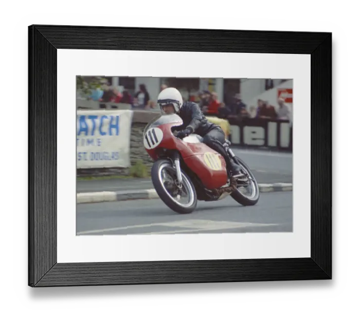 Framed Print : Brian Penfold (Norton) 1974 Senior Manx Grand Prix Framed Print : Brian Penfold (Norton) 1974 Senior Manx Grand Prix