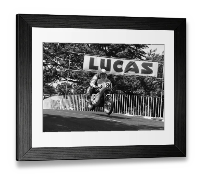 Framed Print : Roger Nicholls (Ducati) 1974 Production TT Framed Print : Roger Nicholls (Ducati) 1974 Production TT