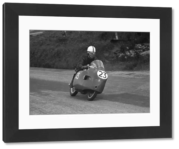 Ernie Barrett (Norton) 1957 Senior TT