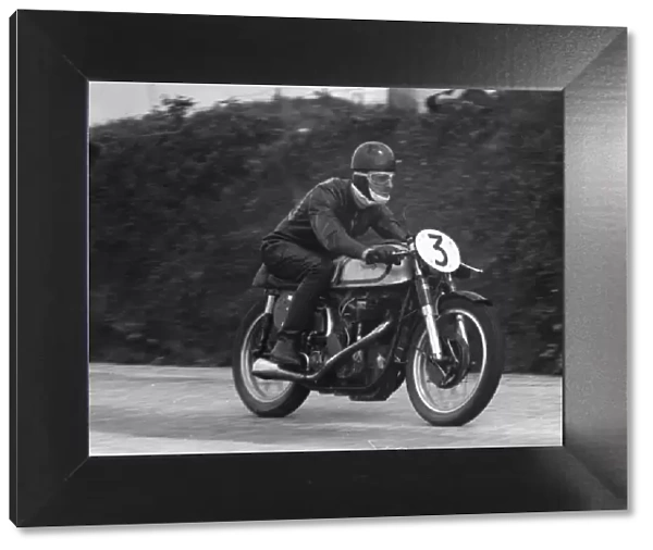 Bernard Morle (Norton) 1957 Senior TT