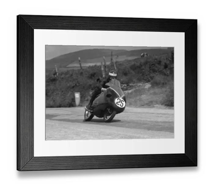 Framed Print : George Salt (Norton) 1957 Senior TT Framed Print : George Salt (Norton) 1957 Senior TT