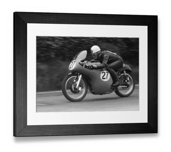 Framed Print : Alistair King (AJS) 1959 Junior Formula One TT Framed Print : Alistair King (AJS) 1959 Junior Formula One TT