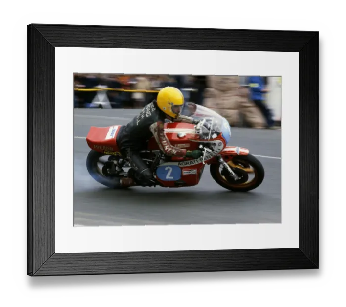 Framed Print : Joey Dunlop (Benelli) 1979 Formula Two TT Framed Print : Joey Dunlop (Benelli) 1979 Formula Two TT