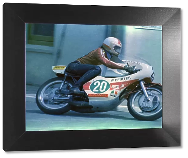 Werner Pfirter (Yamaha) 1972 Lightweight TT