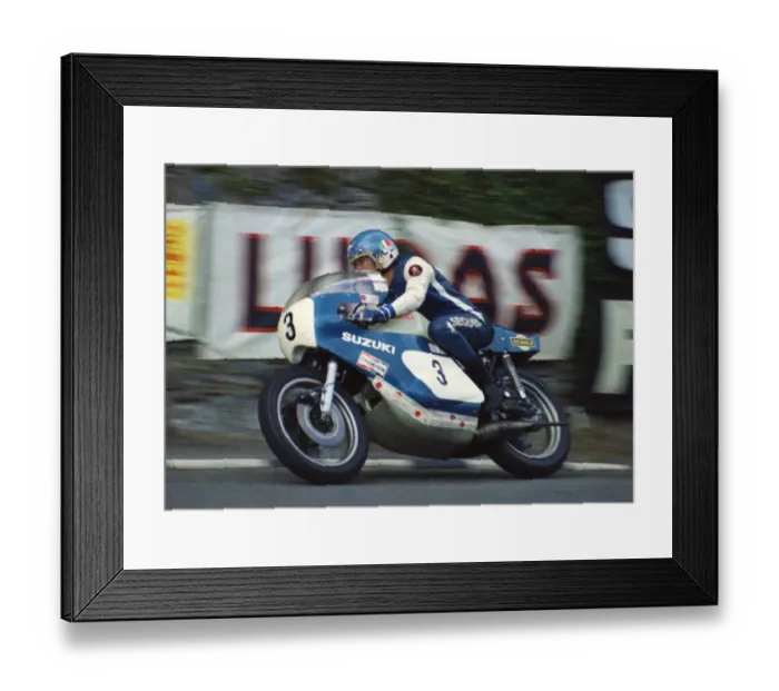 Framed Print : Jack Findlay (Suzuki) 1974 Formula 750 TT Framed Print : Jack Findlay (Suzuki) 1974 Formula 750 TT