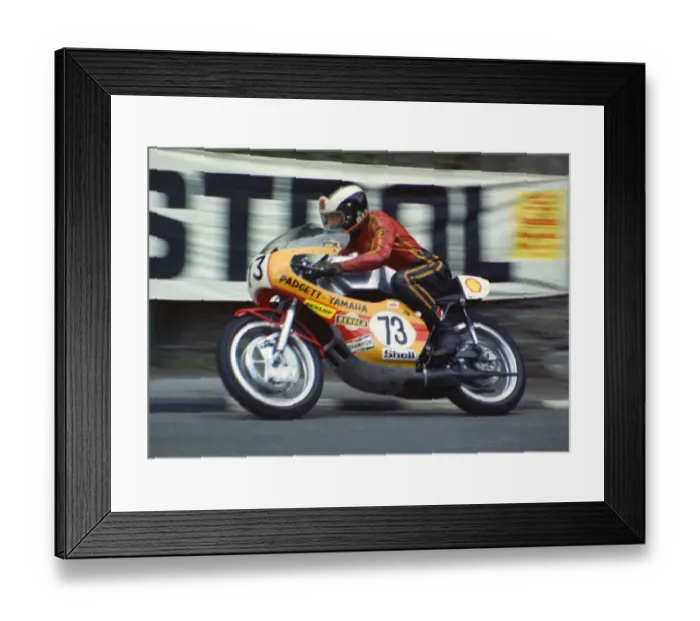Framed Print : Peter McKinley (Padgett Yamaha) 1974 Formula 750 TT Framed Print : Peter McKinley (Padgett Yamaha) 1974 Formula 750 TT