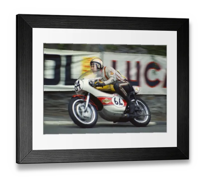 Framed Print : Alan Rogers (Yamaha) 1974 Formula 750 TT Framed Print : Alan Rogers (Yamaha) 1974 Formula 750 TT