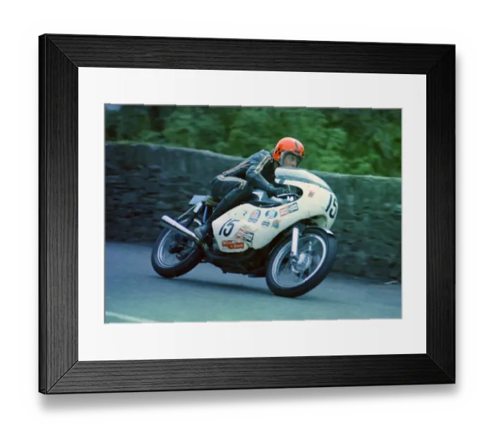 Framed Print : Geoff Barry (Oakley Dunstall) 1972 Formula 750 TT Framed Print : Geoff Barry (Oakley Dunstall) 1972 Formula 750 TT