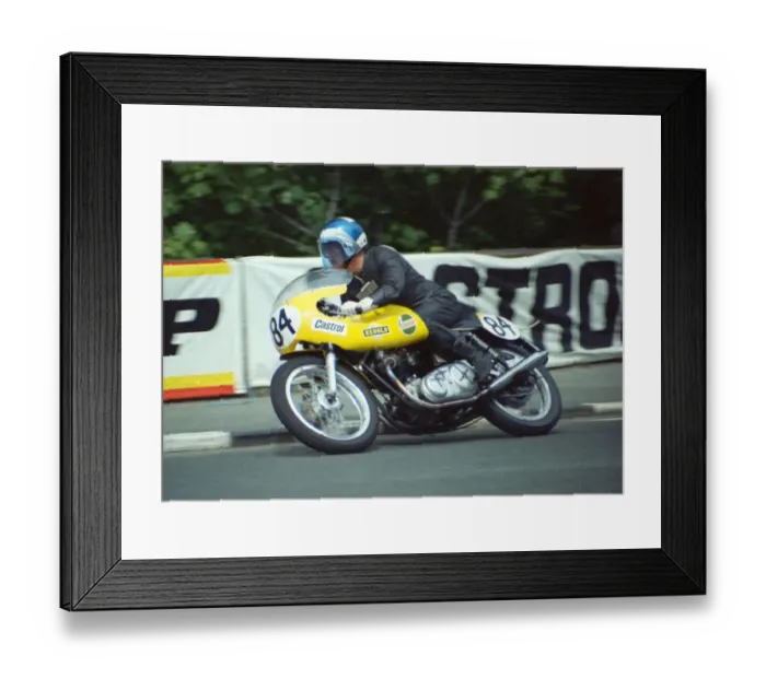 Framed Print : Derek Filler (Norton) 1974 Formula 750 TT Framed Print : Derek Filler (Norton) 1974 Formula 750 TT