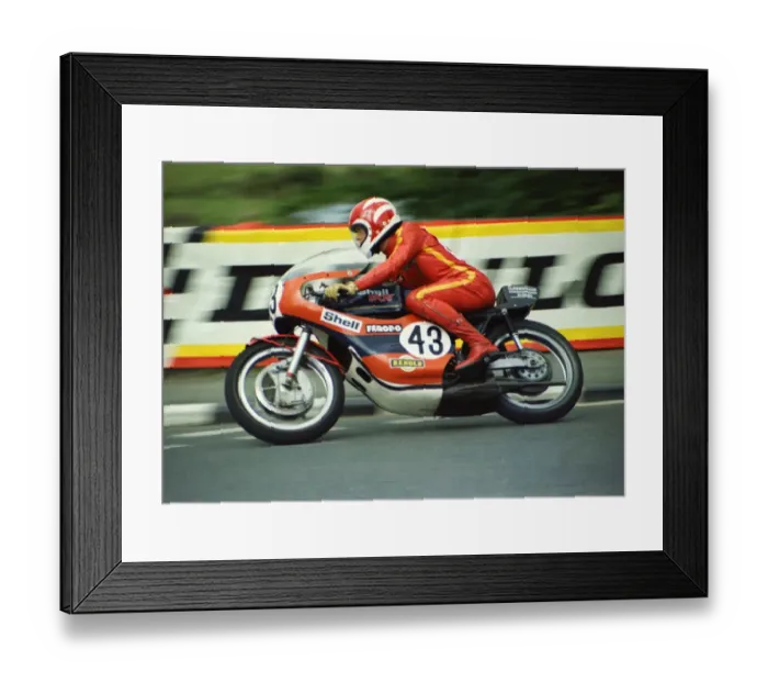 Framed Print : George Fogarty (Yamaha) 1974 Formula 750 TT Framed Print : George Fogarty (Yamaha) 1974 Formula 750 TT
