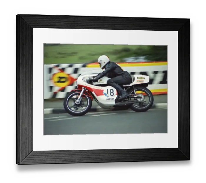 Framed Print : Billy Guthrie (Danfay Yamaha) 1974 Formula 750 TT Framed Print : Billy Guthrie (Danfay Yamaha) 1974 Formula 750 TT